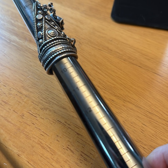 “I am focused” triangle ringSterling Silver 925 Sterling adjustable - Picture 5 of 6